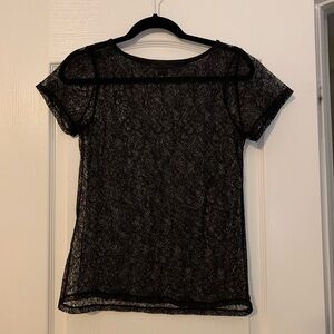 Armani exchange sheer top
